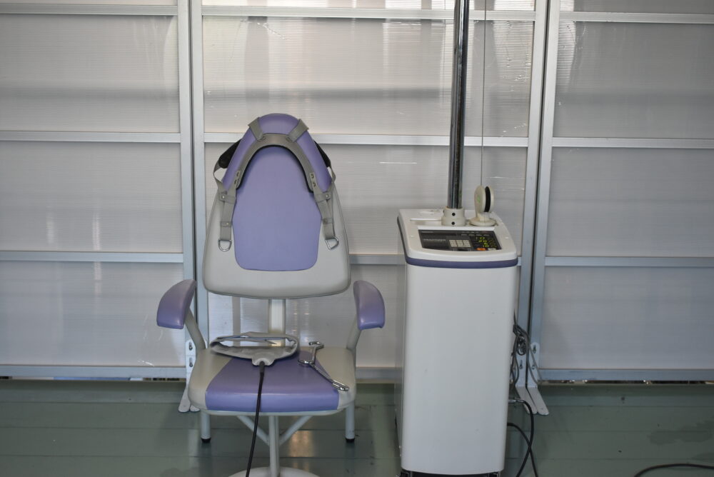 中古 牽引器 頸椎一人用 トラックタイザー TC-30S | 株式会社いつき総研